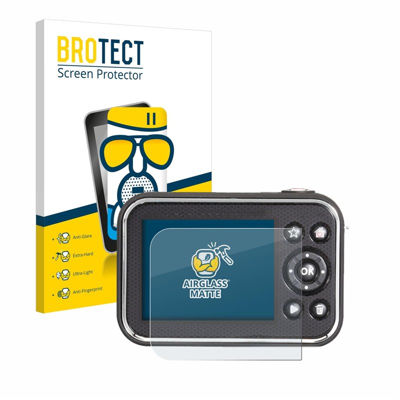 brotect Anti-Reflet Protection d'Écran Verre Mat pour Vtech Kidizoom Video Studio HD - Film Protecteur Vitre 9H