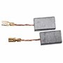 vhbw 2x Balais de charbon pour moteur 5 x 10 x 16mm compatible avec Hilti AG 125-S