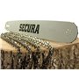 SECURA Chaînes et Guide-chaînes pour Tronçonneuses 3/8' 1