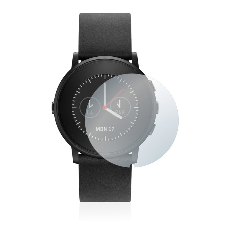 Image secondaire de brotect Protection Écran Verre pour Pebble Time Round Film Protecteur Vitre 9H [Anti-Rayures, Transparent]