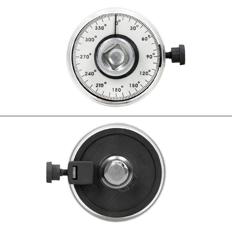 Image secondaire de ECD Germany Rapporteur d'angle de Rotation de Voiture, Instrument de Mesure d'angle 360°, Goniomètre 1/2
