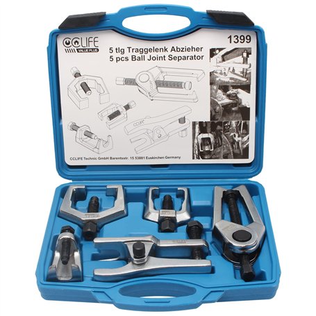 CCLIFE 5 pièces kit arrache rotule pour triangle de suspension Extracteur de rotule universel