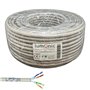 Lumonic 50m de câble réseau CAT 6 S/FTP PIMF I Câble Cat6