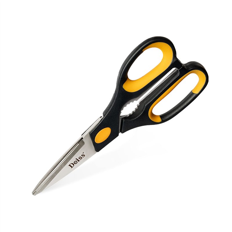 Image secondaire de Ciseaux de cuisine Deiss PRO, ciseaux tout usage robustes, ciseaux de cuisine en acier inoxydable - Ciseaux utilitaires tranchan