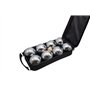 GICO Jeu de 8 Boules de pétanque en Sac de Transport Solide - 720 g - 3268