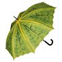 VON LILIENFELD® Parapluie Toit de palmiers Ouverture Automatique Résistant au Vent Canne Grand Robuste