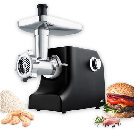 ADE KA1801 Hachoir à viande électrique 2-en-1 Machine Spritz presse à biscuits puissance de 2000 Watt