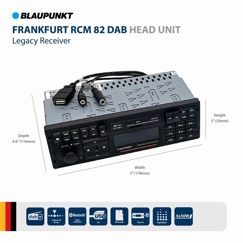 Image secondaire de Blaupunkt Frankfurt RCM 82 Dab Noir
