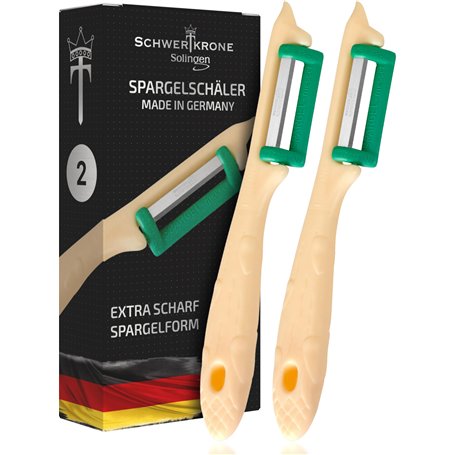 Solingen Kit Éplucheurs Premium x2 - Acier Haute Qualité
