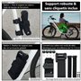 KOHLBURG Antivol velo de sécurité pliable [FUB 2 roues homologué] - Antivol vélo pliant 89 cm avec niveau de sécurité le plus él