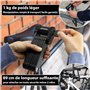 KOHLBURG Antivol velo de sécurité pliable [FUB 2 roues homologué] - Antivol vélo pliant 89 cm avec niveau de sécurité le plus él