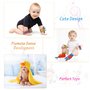 Bébé Poignet et Chaussettes Hochet Animaux Ensemble Jouets et Cadeau de Développement Sensoriel et Eveil pour Infantino Nouveau-