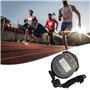 Chronomètre chronomètre sportif Multifonction à piste simple Horloge secondaire de piste chronomètre Sportif chronomètre Montre 