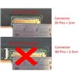 Generic Écran LCD LED de rechange pour ordinateur portable 15,6" Compatible avec Chi Mei N156bge-eb2, également compatible avec