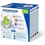 AQUAPHOR Filtre à Eau Jasper Vert Clair avec 1 Filtre MAXFOR+ I Réduit Le calcaire et Le Chlore I Carafe pour 2,8 l I Filtre à E