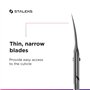 Staleks Pro Ciseaux à cuticules professionnels Smart SS-40/3