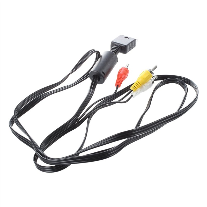 Image secondaire de SODIAL(R) 1.5M Cable Audio video AV RCA Pour Sony PS2 + PS3 Playstation Sony TV