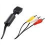 SODIAL(R) 1.5M Cable Audio video AV RCA Pour Sony PS2 + PS3 Playstation Sony TV