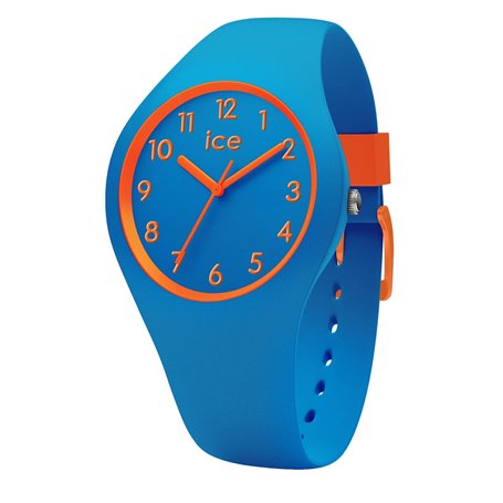 ICE-WATCH - Ice Ola Kids Robot - Montre Bleue pour Garçon avec Bracelet en Silicone - 014428 (Small)