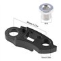ECSiNG Extension de Crochet Queue de Cadre d'extension Lien de Dérailleur Arrière de Vélo VTT en Alliage d'aluminium Compatible 