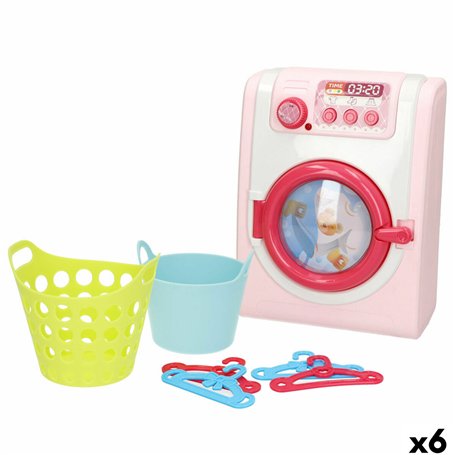 Lave-linge en jouet Colorbaby 14 x 19 x 9 cm (6 Unités)