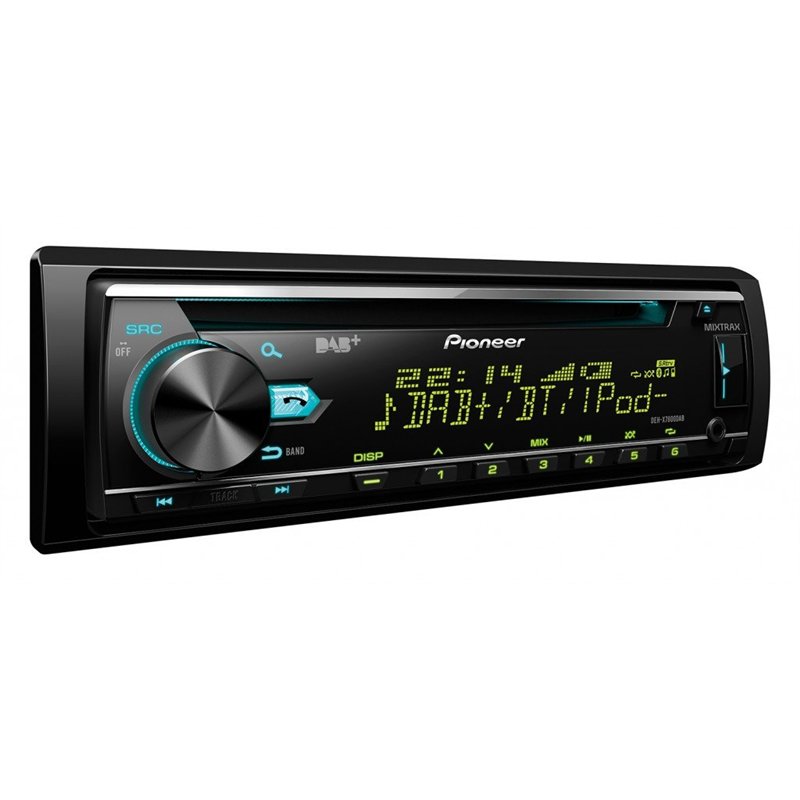 Pioneer DEH-X7800DAB Autoradio 1DIN avec RDS, FM et Dab/Dab+, CD, MP3, USB, entrée AUX, Mains Libres, Compatible avec Android et