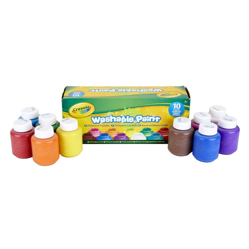 Image secondaire de CRAYOLA Kit d'activité Paint extravaganza, Activités artistiques et artisanales, Fournitures peinture Maison et École, Cadeaux e