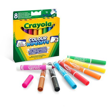 Crayola - Feutres Lavables pour Tableau Blanc
