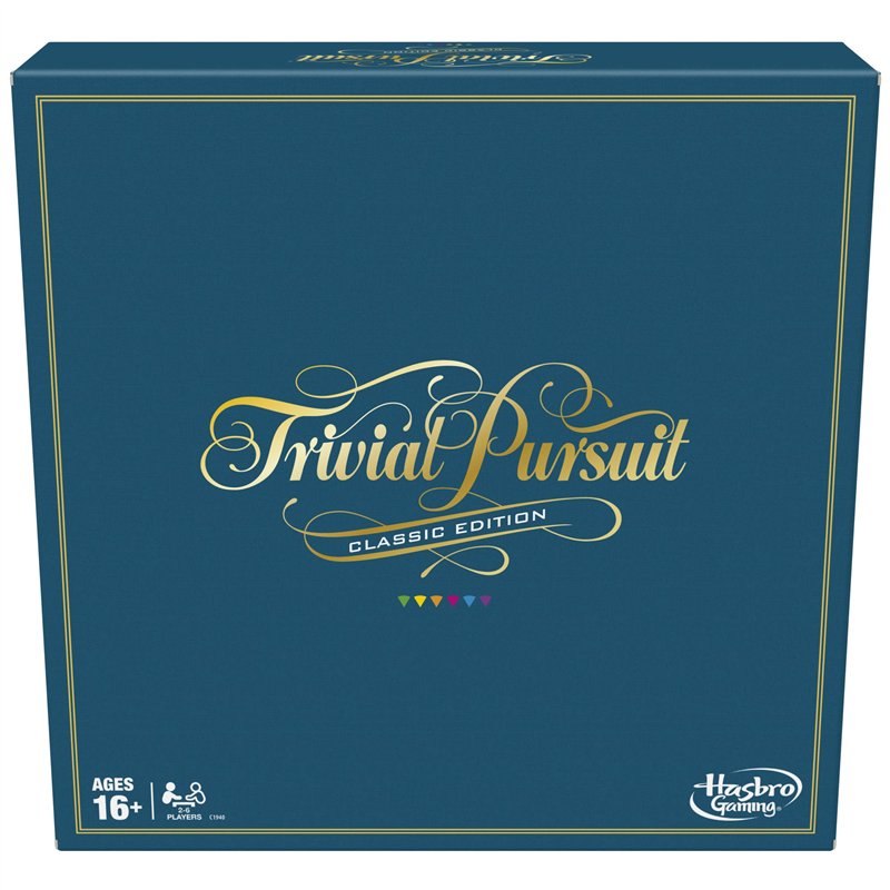 Hasbro Gaming Trivial Pursuit Game, Classic Edition