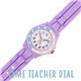 Tikkers Filles Analogique Quartz Montre avec Bracelet en Silicone TK0147