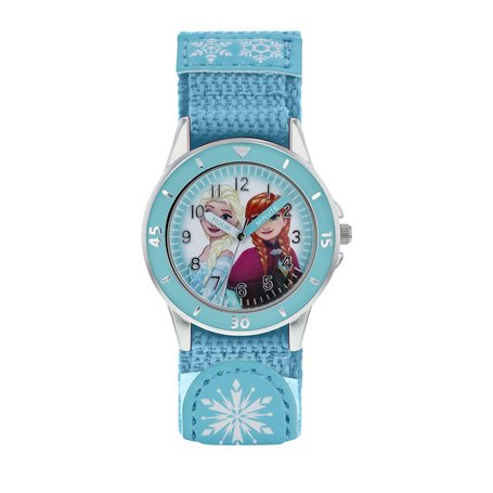 Disney Filles Analogique Quartz Montre avec Bracelet en Tissu FZN5014