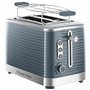 Russell Hobbs Grille Pain [Fentes Extra Larges] Inspire Gris (Design Moderne