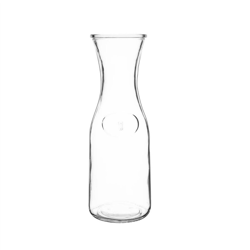 Olympia GG928 Lot de 6 carafes en verre 1 l