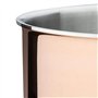 Vogue Casserole en cuivre à trois parois pour induction - 200 mm