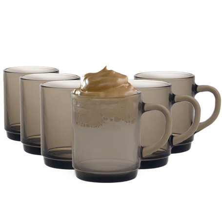 Duralex Tasses è cafè en verre Versailles - Tasses 260 ml pour thè