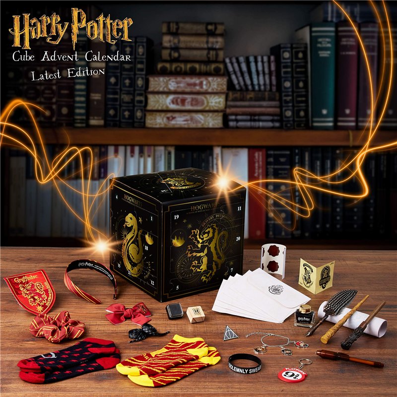 Image secondaire de Harry Potter Calendrier de L’avent 2024, Calendrier de Noël pour Filles