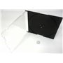 CD Ultra fin-Noir-Lot de 5 boîtiers de rangement
