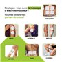 Circulatoire Pieds & Corps, Masseur Électrique Pour Jambes Lourdes, 99 Niveaux d'Intensité, EMS + TENS, electrodes pour electros