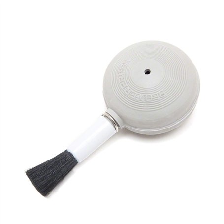 Brosse soufflante en caoutchouc pour nettoyage des objectifs d'appareil photo et des capteurs Poils antistatiques.