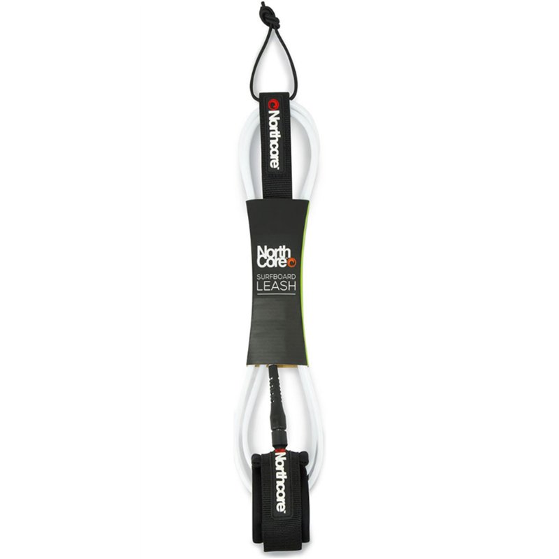 Image secondaire de Northcore 6mm Surfboard Leash 6'0'' (White)