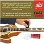 GHS - Fast-Fret A87 - Vernis pour Cordes de Guitare, Rouge