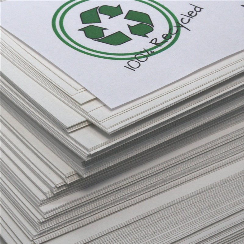 Image secondaire de BCreativetolearn 100% Papier De Cartouche D'Art Recyclé Écologique Great Art Paper 140GSM Pack De 50 Feuilles |Blanc|A3