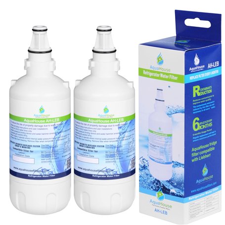 AquaHouse AH-LEB Filtre à eau compatible avec Liebherr réfrigérateur 7440002