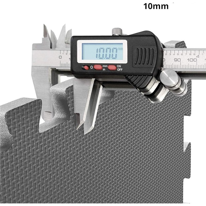 Image secondaire de VLFit Tapis de Protection de Sol – 18 Dalles en Mousse sans BPA + Bordures | Matelas Puzzle Imperméable,Antidérapant pour matériel de sport