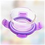 ARSUK Boîtes Alimentaires en Verre pour Bébé avec Couvercles (200ml, 6PCS) - Set de Bols en Verre Compatible Four - Contenants d