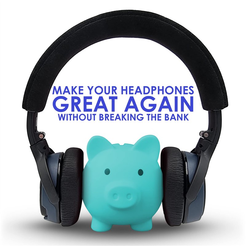 Image secondaire de AHG Coussinets compatibles avec Casque Bose on-Ear sans Fil Triple Black, SoundLink on-Ear, Bose on-Ear 2(OE2) et Bose SoundTrue