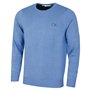 Calvin Klein Golf Hommes col Rond Pull Tour - Bleu Marl - L