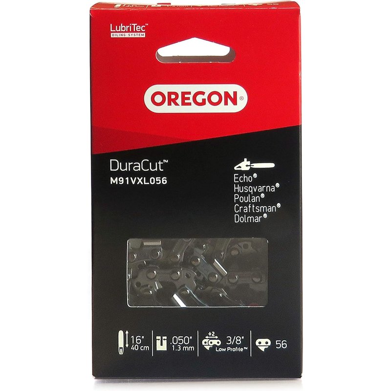 Oregon M91VXL DuraCut - Chaîne de Tronçonneuse pour Guide-Chaîne de 16