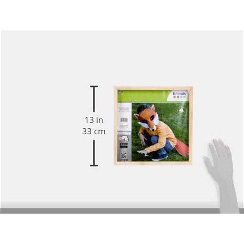 Image secondaire de Artemio Cadre Photo Vitrine en Bois - Format Scrap, 31cm, Bois, Beige, 32 x 3 x 32 cm