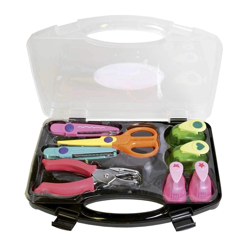 Image secondaire de Artemio Kit Perforatrices et Ciseaux, multicolore
